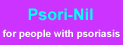 PSORI-NIL for people with psoriasis
