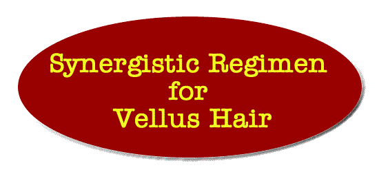 Synergistic Regimen for Vellus Hair